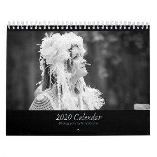 El calendario monocromo de Amy 2020