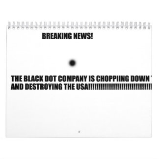 El calendario negro malvado del punto