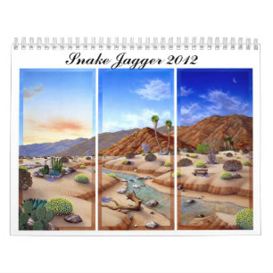 El calendario oficial de Jagger 2012 de la