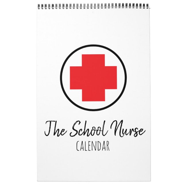 ¡El calendario perfecto de enfermería escolar! (Tapa)