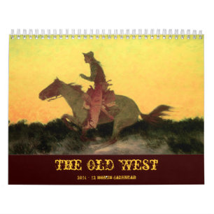 El calendario viejo del oeste 2014