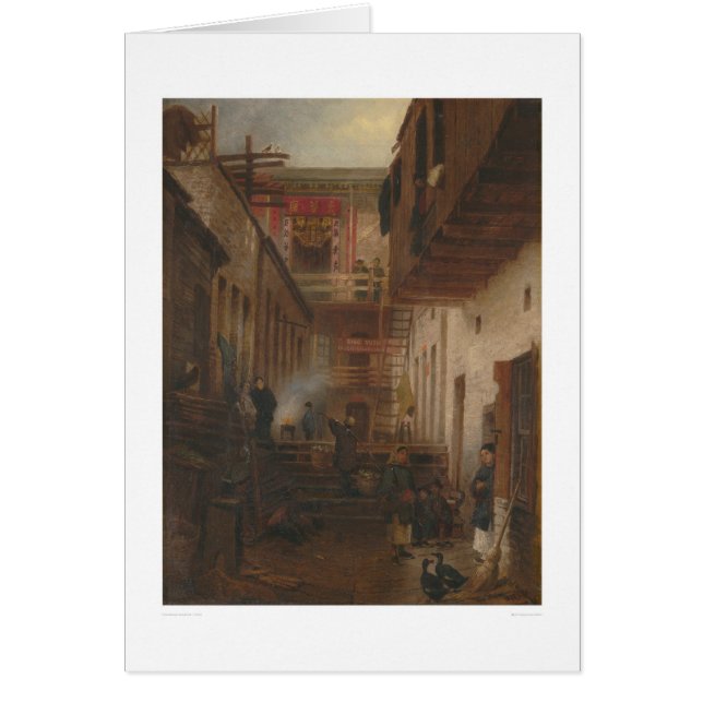 El callejón de Chinatown, canta el lavado de Yuen (Frente)