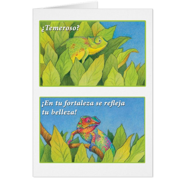 EL Camaleón, tarjeta (Frente)