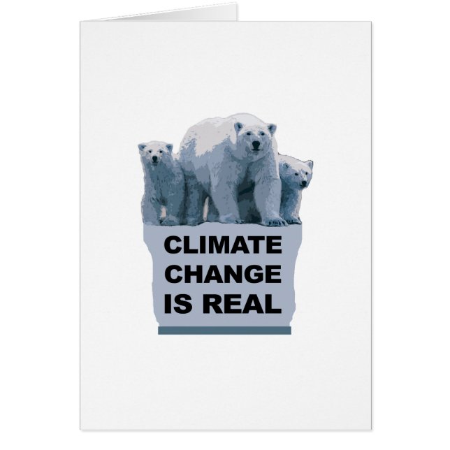 EL CAMBIO CLIMÁTICO ES REAL (Frente)