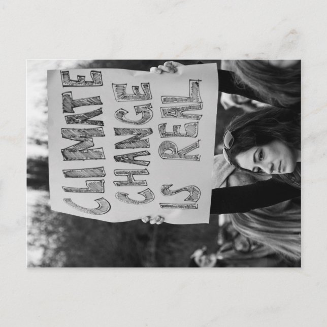 El cambio climático es una verdadera postal (Anverso)