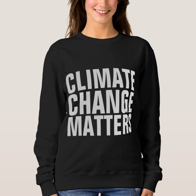 EL CAMBIO CLIMÁTICO IMPORTA LAS CAMISETAS (Anverso)