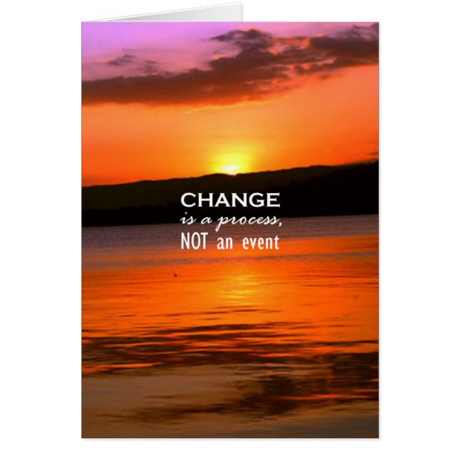 El cambio es un proceso (Frente)