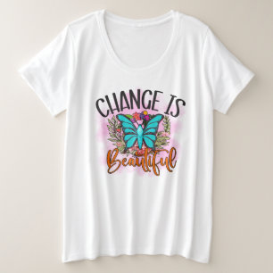 El cambio es una cita Inspiradora de mariposa herm