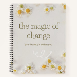 el cambio mágico . cuaderno inspirador