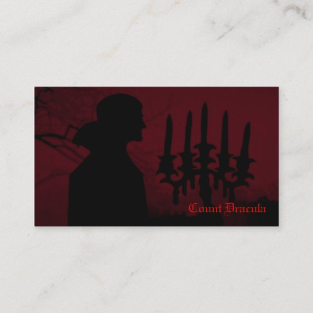 El caminar a través de la tarjeta de visita del (Anverso)