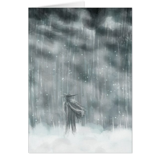 El caminar a través de la tormenta (Frente)