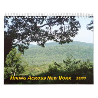 El caminar a través del calendario de Nueva York