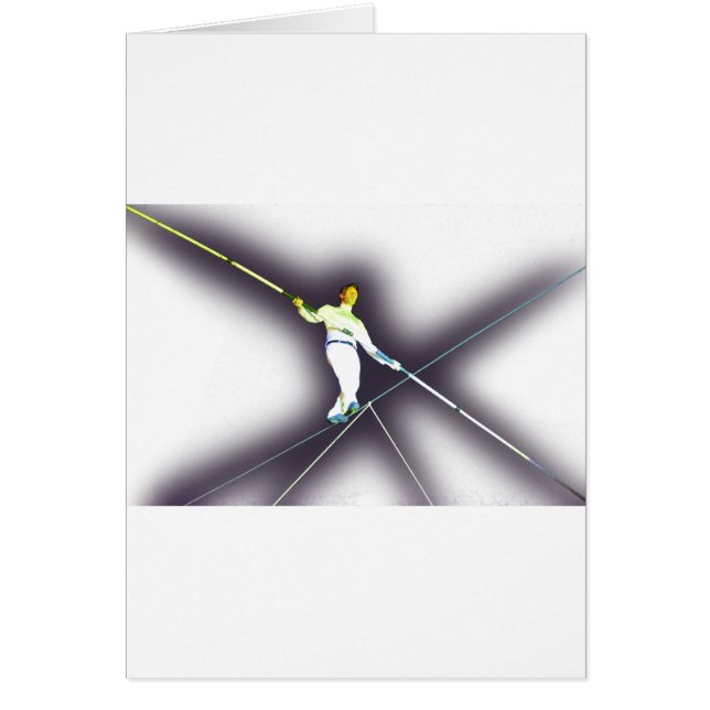 el caminar de la cuerda tirante (Frente)