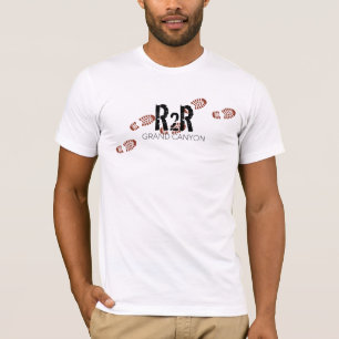 El caminar en la camiseta del Gran Cañón