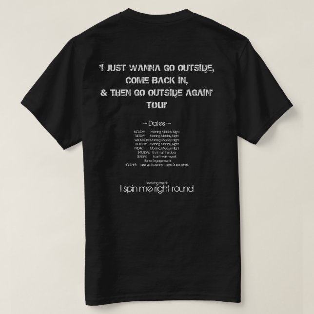 El caminar personalizado mi camisa del perro (Reverso del diseño)