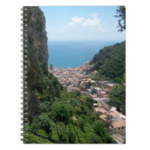 El caminar sobre el cuaderno de Amalfi