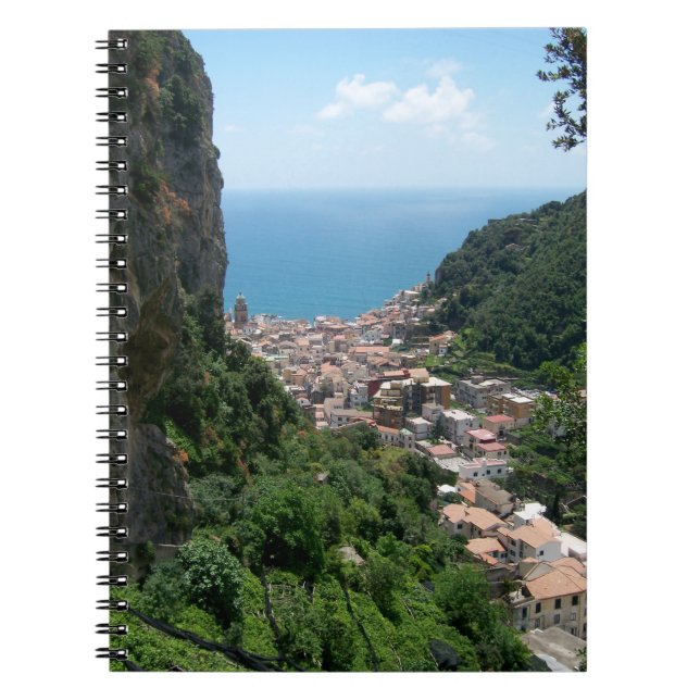 El caminar sobre el cuaderno de Amalfi (Frente)