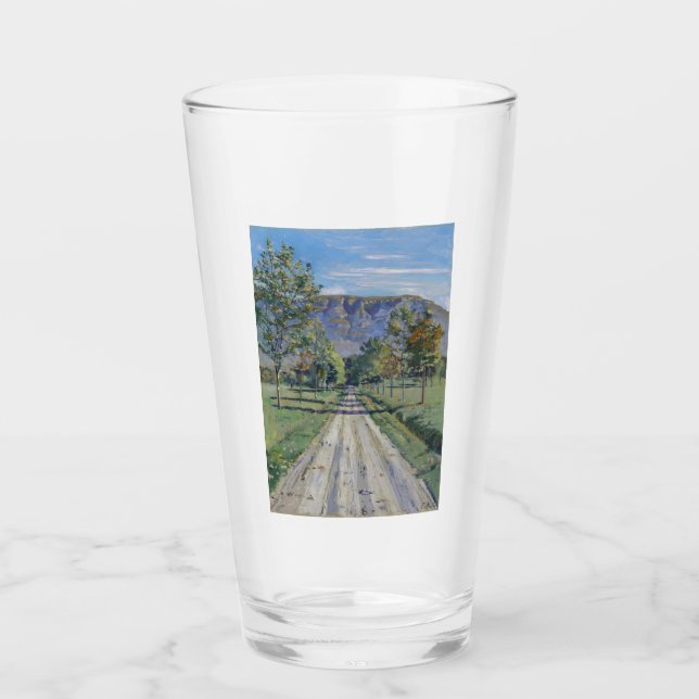 El camino a Evordes (por Ferdinand Hodler) (Anverso)