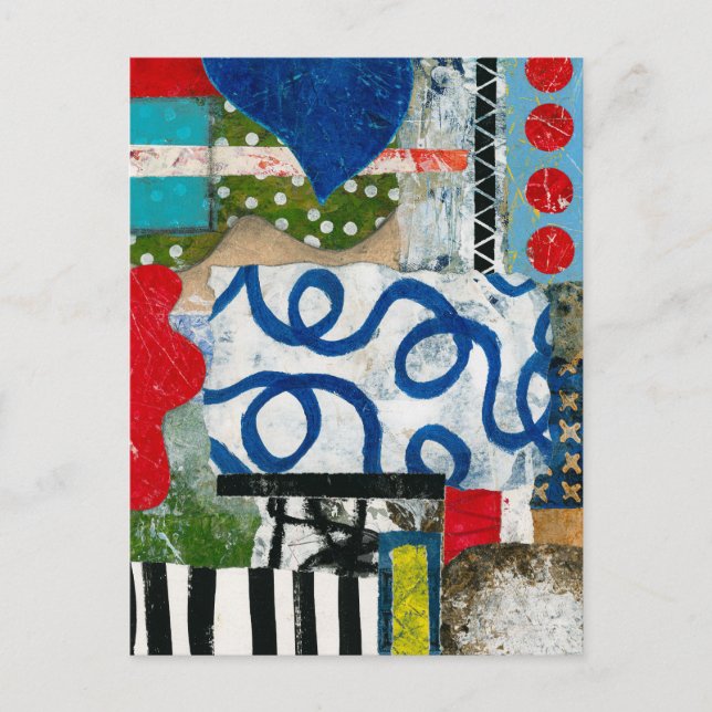 El camino a seguir por la postal (Anverso)