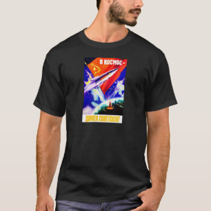 ¡El camino en espacio es soviético! Camisetas