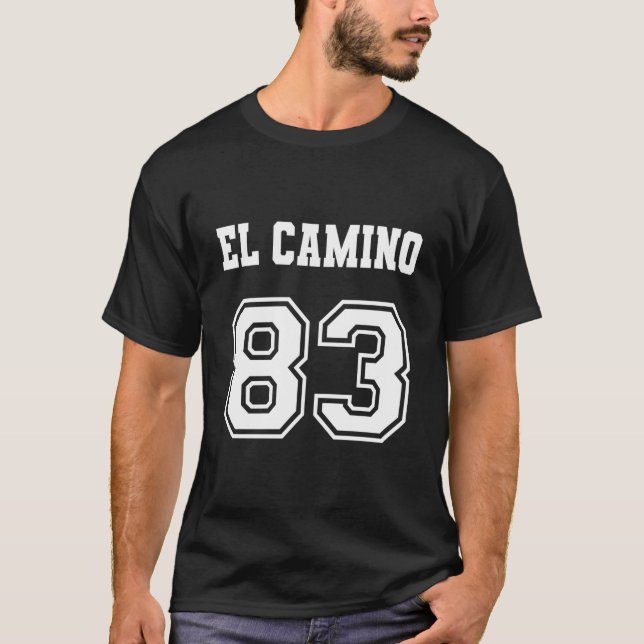 El Camino estilo Jersey 83 1983 Escuela Superior C (Anverso)