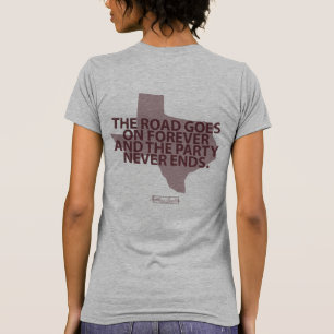 El camino va en la camiseta del Forever