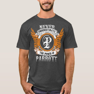 El Camisa De Nombre De Parrott Nunca Subestima El 