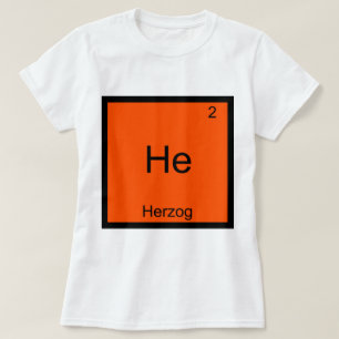 Él - camiseta divertida del símbolo del elemento