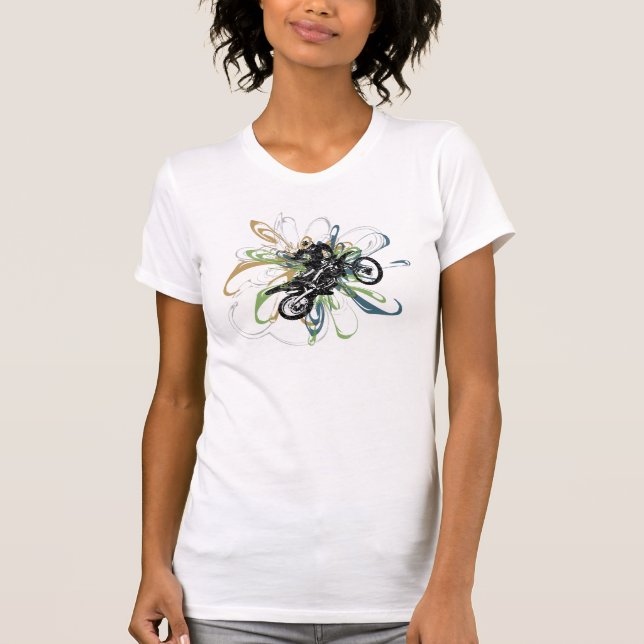 El camisetas de la suciedad de las mujeres (Anverso)