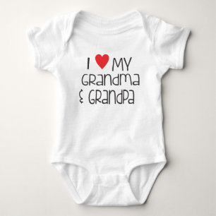 El camisetas de Lil I ama mi abuela y abuelo
