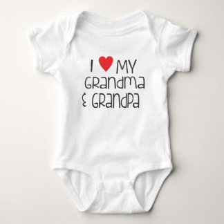 El camisetas de Lil I ama mi abuela y abuelo