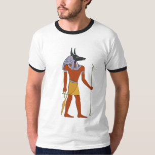 El camisetas de los hombres permanentes de Anubis