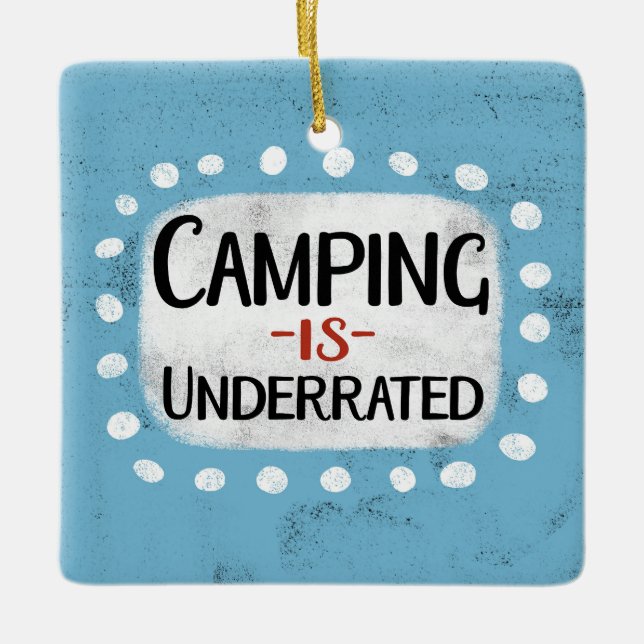 El camping es un ornamento subestimado (Anverso)