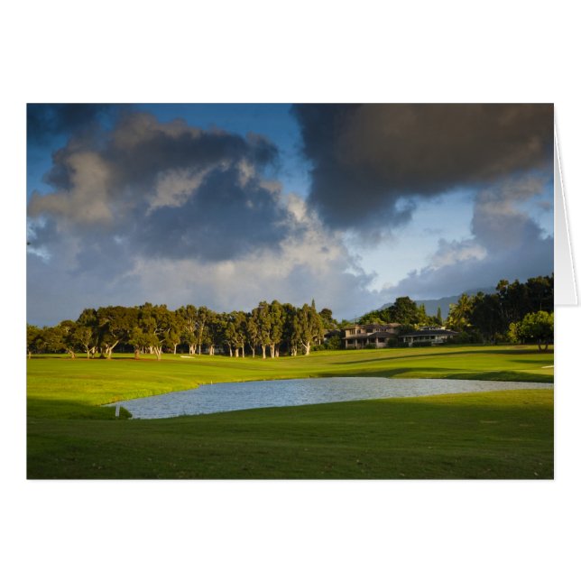 El campo de golf de Makai en Princeville (Anverso (Horizontal))