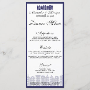 El Canal de Amsterdam alberga el menú de la cena B