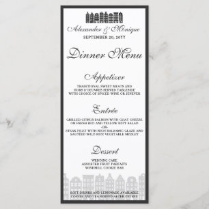 El Canal de Amsterdam alberga el menú de la cena B