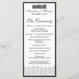 El canal de Amsterdam alberga el programa de bodas