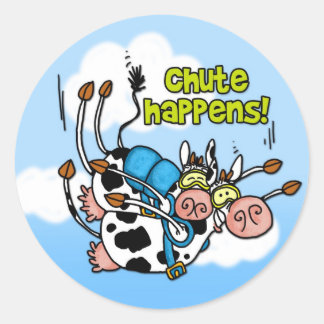 el canal inclinado sucede los pegatinas