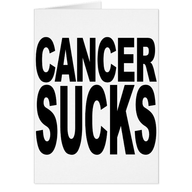 El cáncer chupa (Frente)
