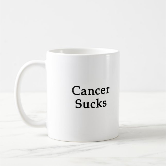 El cáncer chupa la taza (Izquierda)