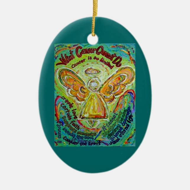 El cáncer de arcoiris no puede hacer ornamento de  (Frente)