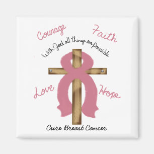 El cáncer de pecho con dios todo es imán posible