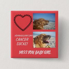 El cáncer golpea al Mascota Tributo - Botón de la 