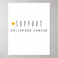 el cáncer infantil. Poster e impresiones