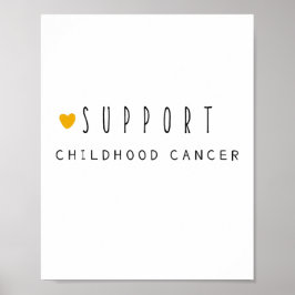 el cáncer infantil. Poster e impresiones