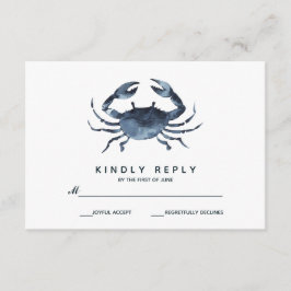 El cangrejo azul | RSVP de boda