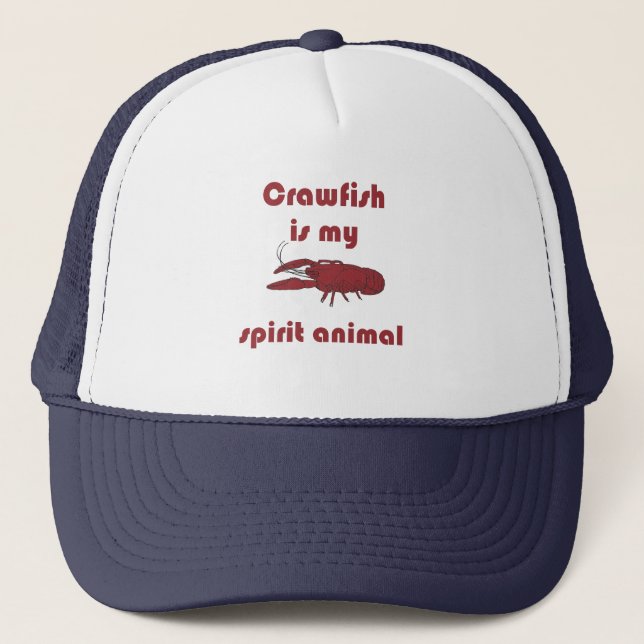 El cangrejo es mi gorra divertido animal de Cajun (Anverso)