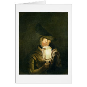 El cantante de la balada, c.1764 (aceite en lona)