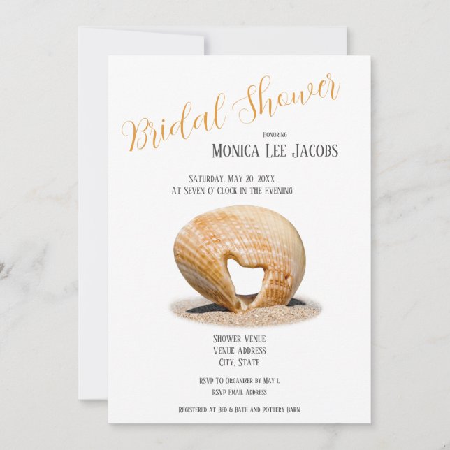 El caparazón del amor, la invitación a la ducha de (Anverso)
