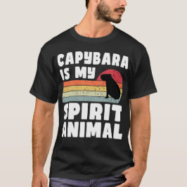 El Capibara es mi camiseta animal espiritual